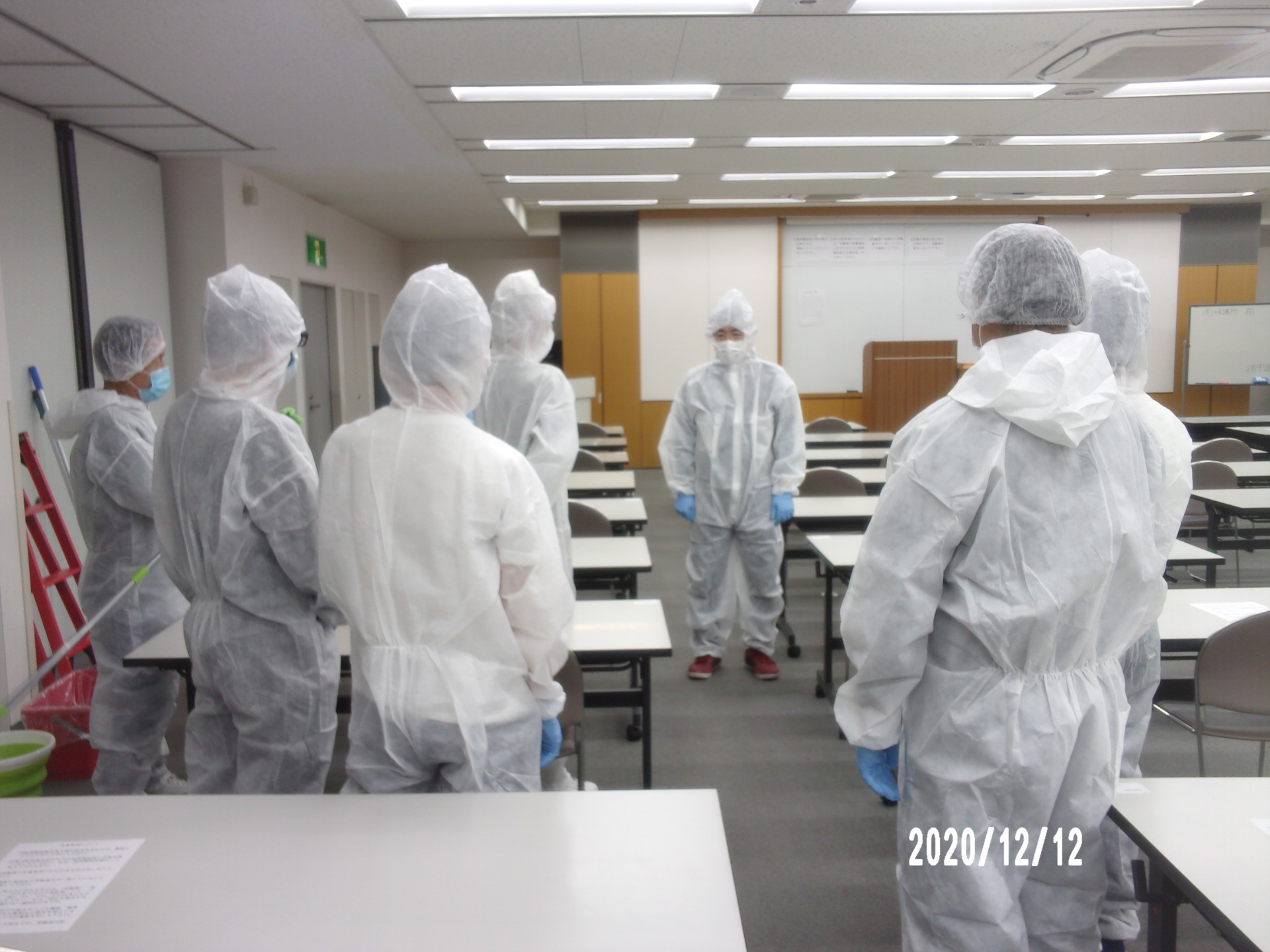 柏商工会議所様から予防の為の消毒作業を承りました。